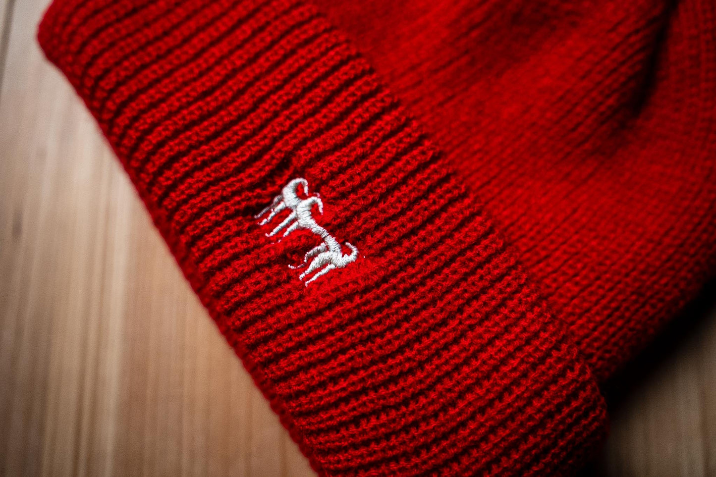 Cappello in Maglia con Risvolto