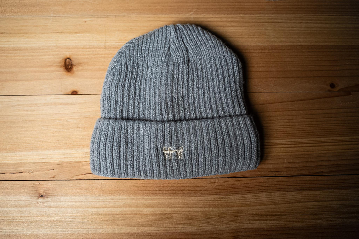 Cappello in Maglia con Risvolto