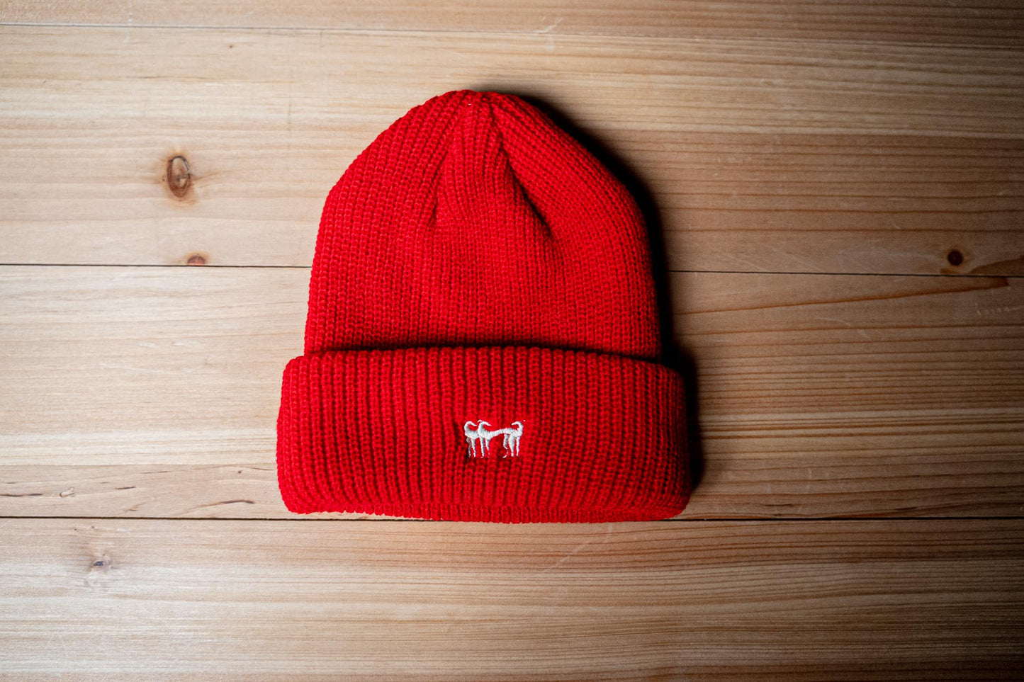 Cappello in Maglia con Risvolto